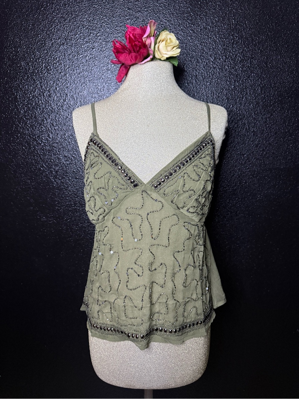 Live 4 Truth Olive Green Women's Top